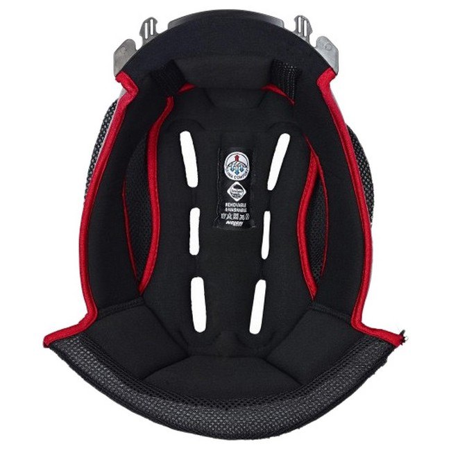 UNUTRAŠNJOST KACIGE-XL.BLACK-RED.NCOM.N70- 2GT/-2X/44/EVO-XL-BLACK-RED-NOLAN GROUP