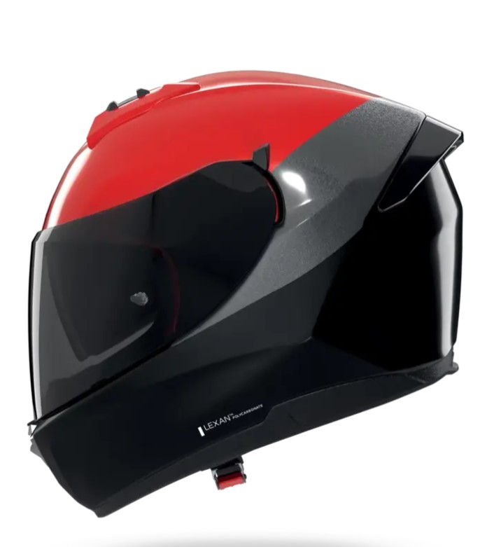 KACIGA-N60-6 VERNICIATURA SPECIALE 348-XXL-XXL-NERO ROSSO ANTRACITE-NOLAN GROUP