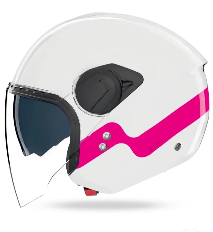 KACIGA-N20-2 VISOR ZEFIRO 342-S-S-BIANCO FUSCIA-NOLAN GROUP