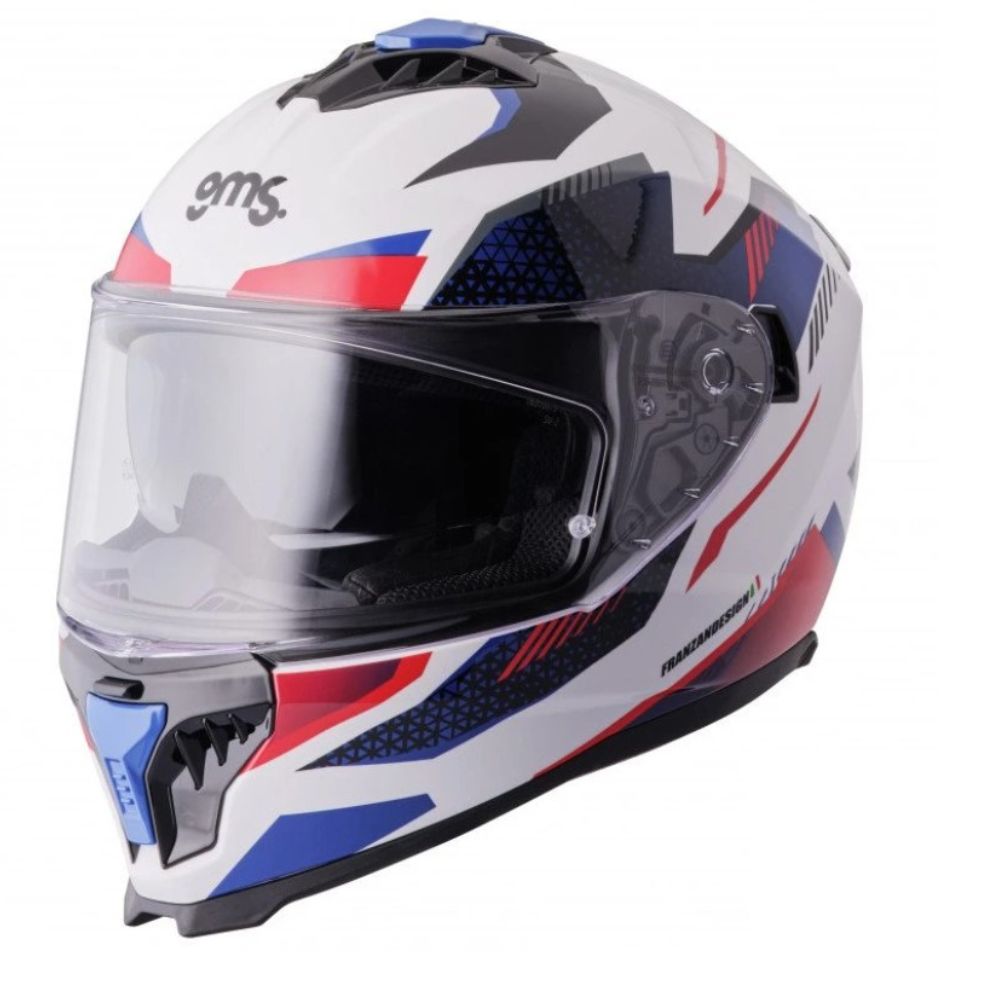 KACIGA-GELERO ZG12701 white-red-blue M-M-WHITE RED BLUE-GMS