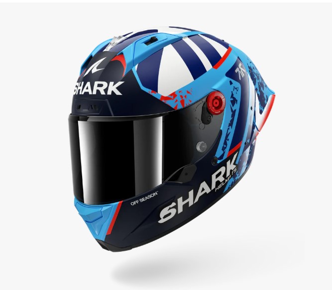 KACIGA-HE1053E AERON-GP FIM RACING REPLICA RAUL FERNANDEZ-M-BLUE BLUE WHITE-SHARK