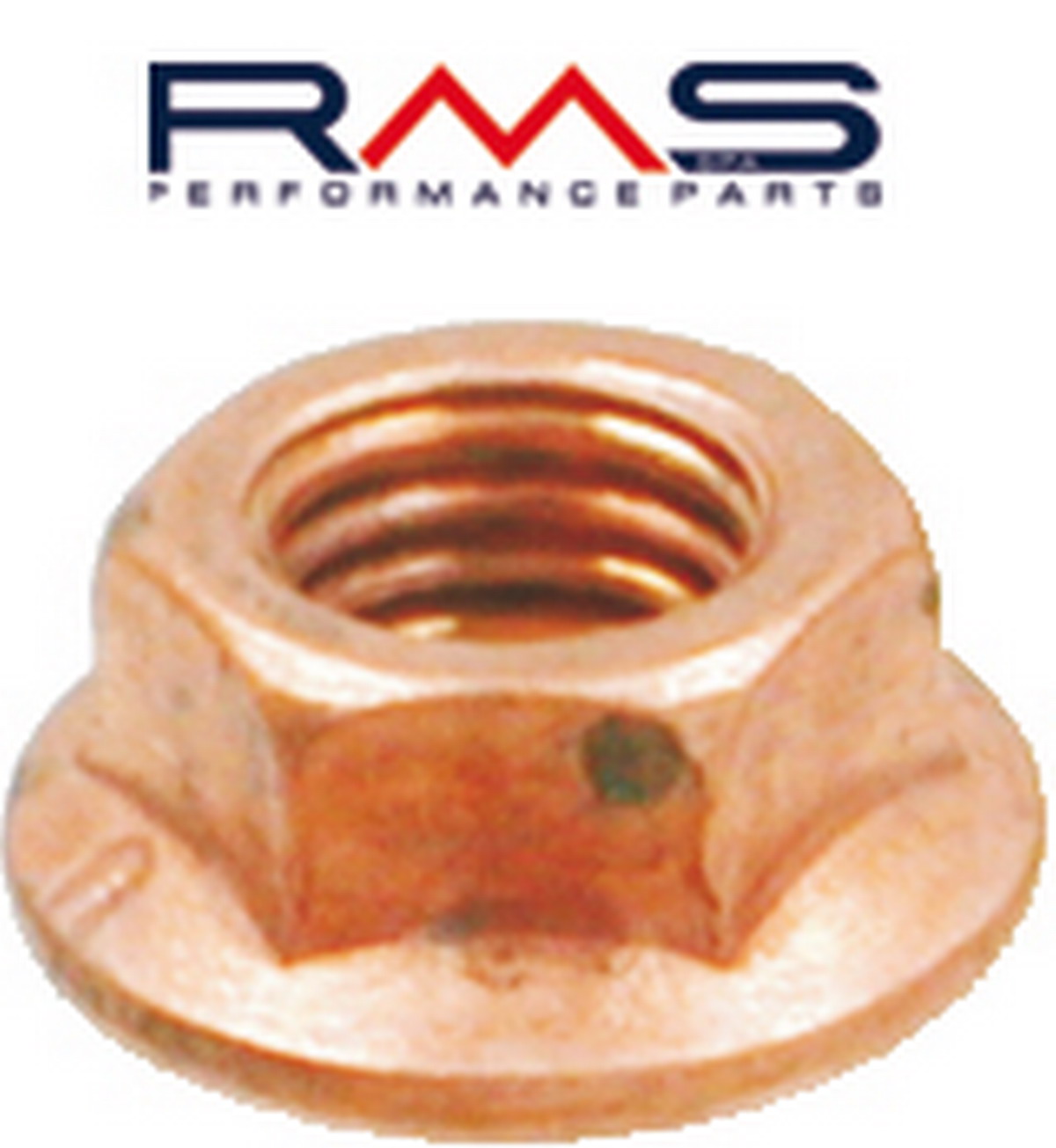 Silencer flange nut RMS 121850250 M7x1 (1 piece)