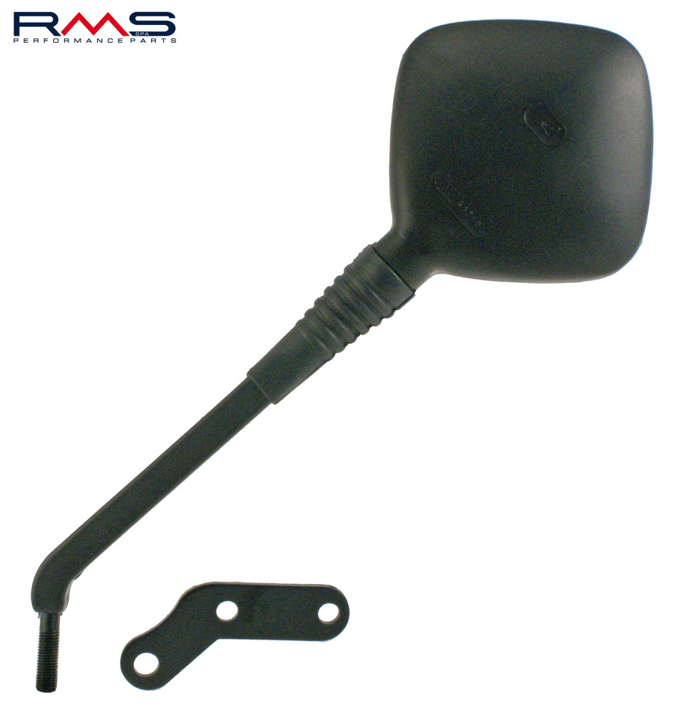 Uzvratni retrovizor RMS 122760110 left Crni