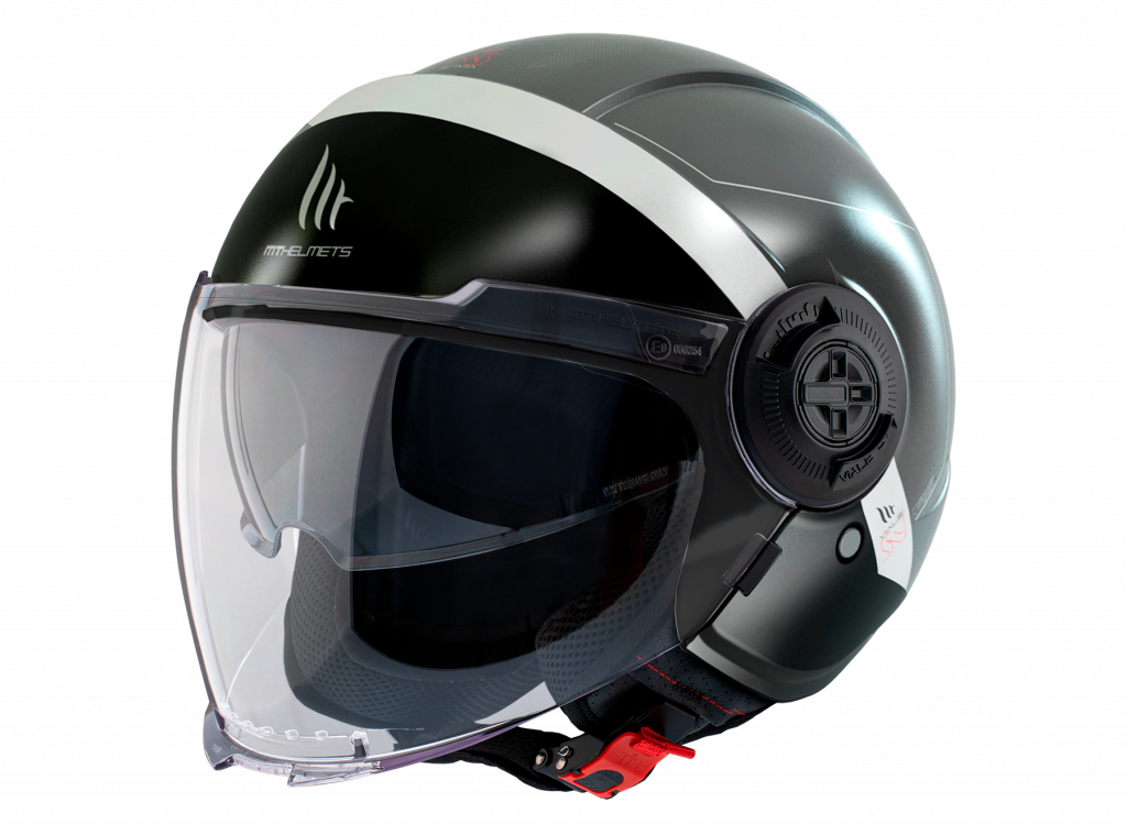 Helmet MT Helmets VIALE SV UNIT MATT GREY XS