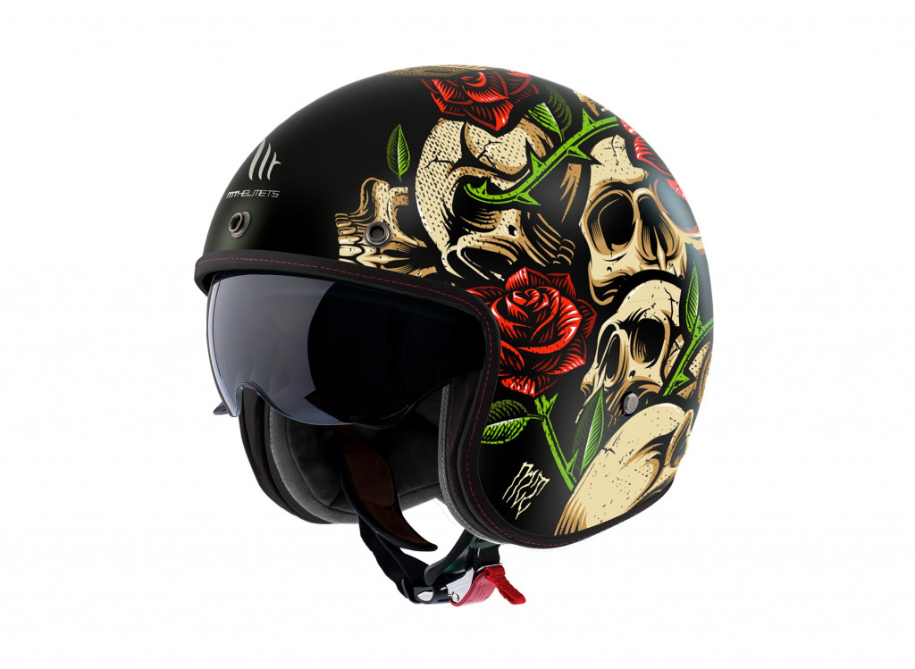 Jet helmet MT Helmets LE MANS 2 SV S BREAKOUT B9 GLOSS L