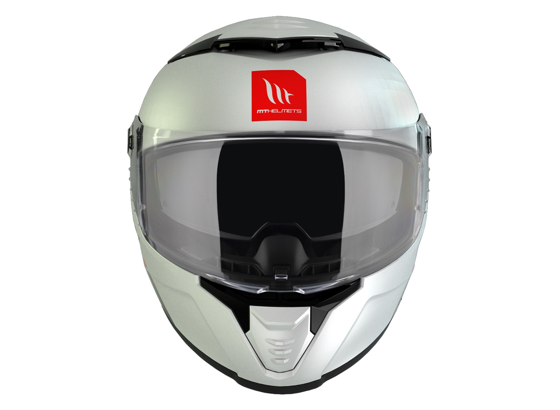 Trial helmet MT Helmets DISTRICT SV S SOLID A0 GLOSS WHITE XS