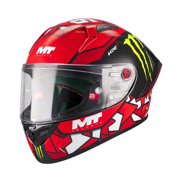 Helmet MT Helmets KRE+ S PIQUERAS B5 GLOSS XS