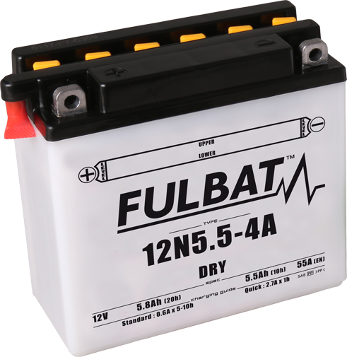 Konvencionalni akumulatori (incl.acid pack) FULBAT 12N5.5-4A