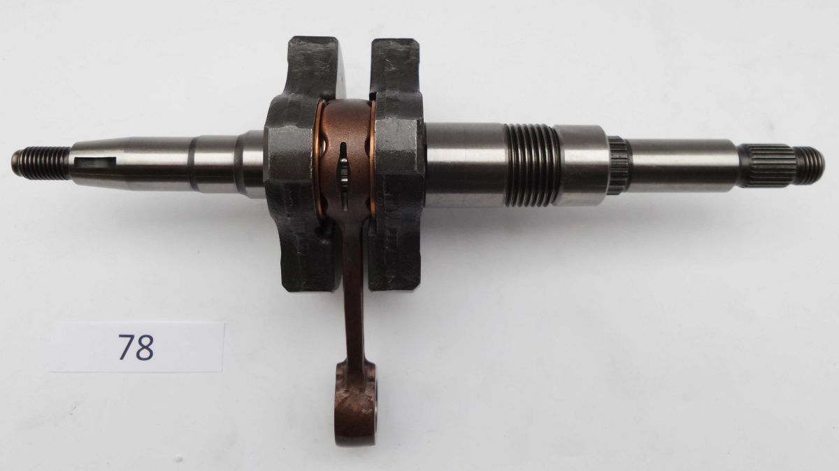 Crankshaft AOKI Piston Pin Ø 10mm 13.078