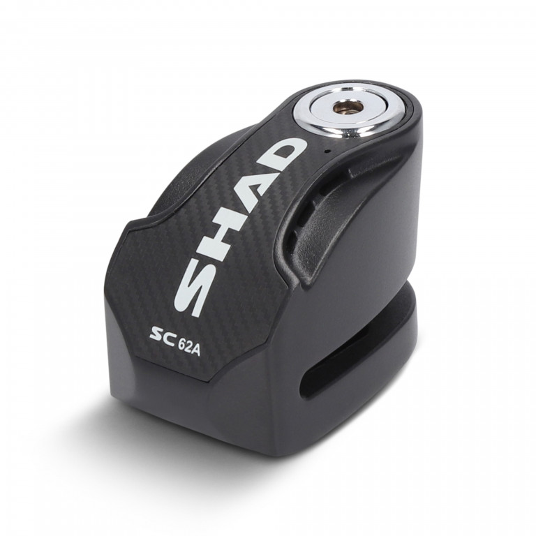 Disc lock with alarm SHAD SC62A C0S6200A Crni pin 10mm