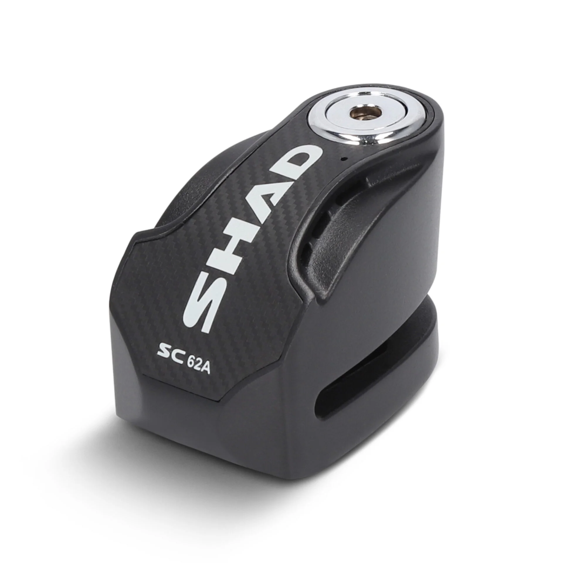 Disc lock with alarm SHAD SC62A C0S6210A Crni pin 10mm