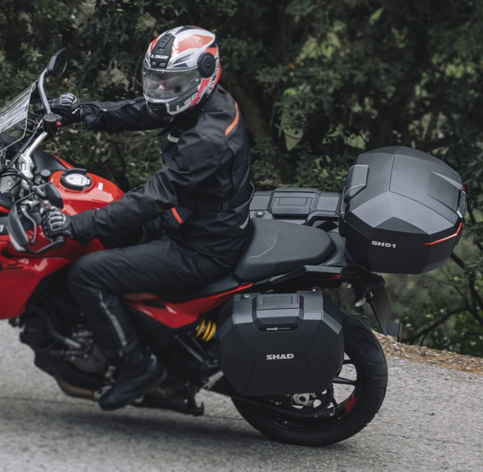 Top case SHAD SH51 D0B51106 Carbon