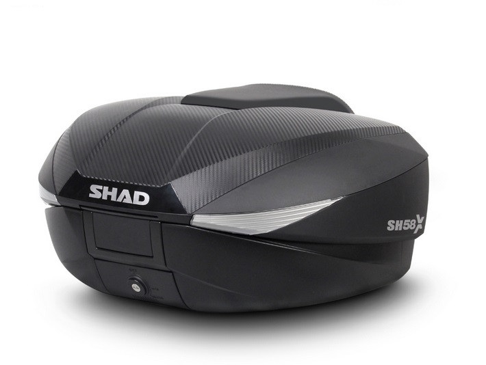 Top case SHAD SH58X D0B58206 Carbon (expandable concept) with PREMIUM lock