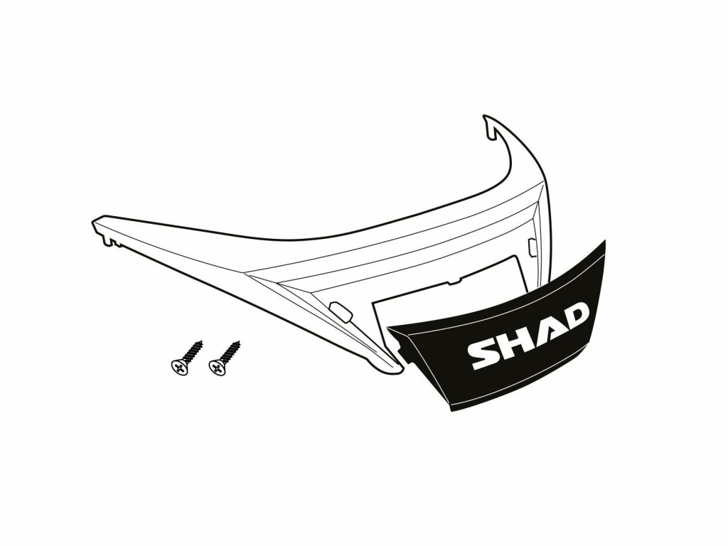 Reflector SHAD D1B342CAR for SH34 white