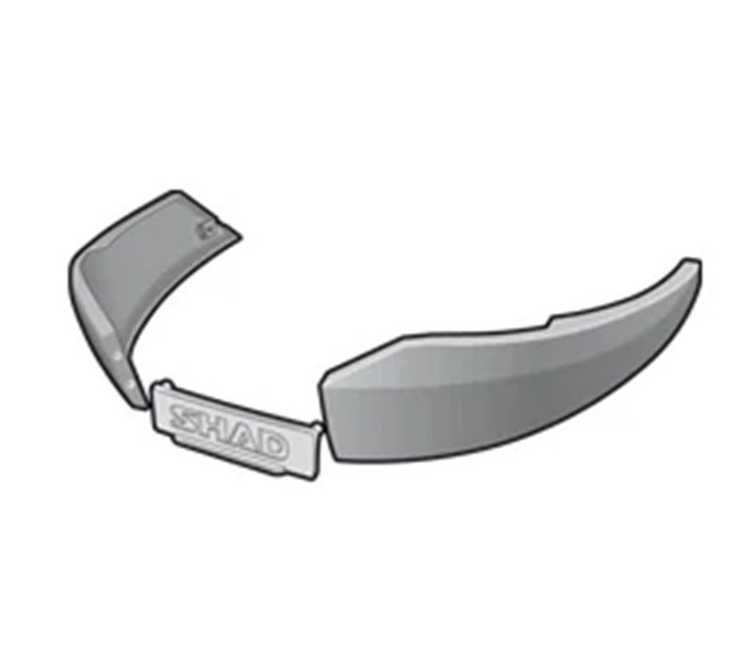 Side frames SHAD D1B481EMR for SH48 dark grey
