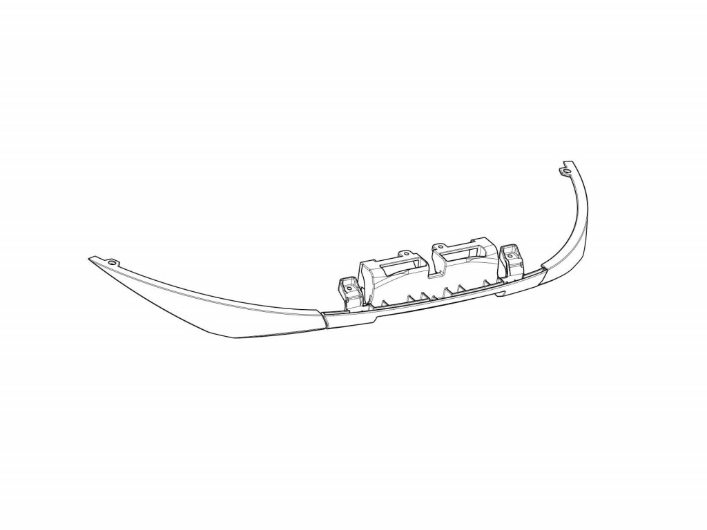 Black trim SHAD D1B59CAR for SH59X