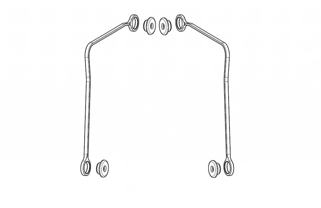 Lid limiter SHAD D1B6TIR for SH58X, SH59X and TR48