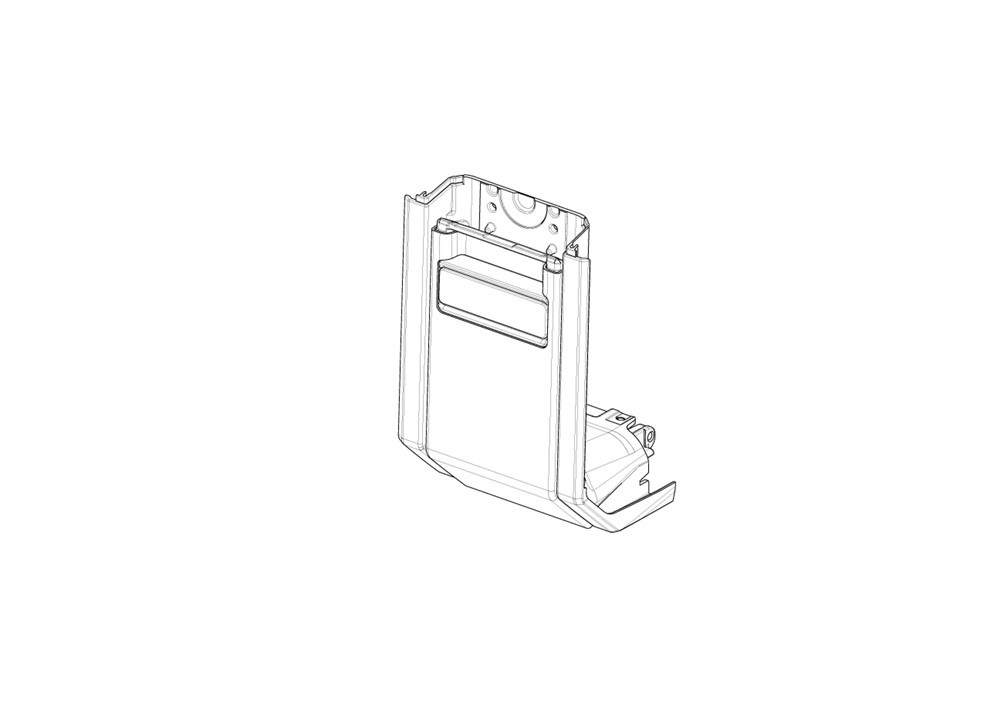 Lower lock part SHAD D1TR37MIR for TR37