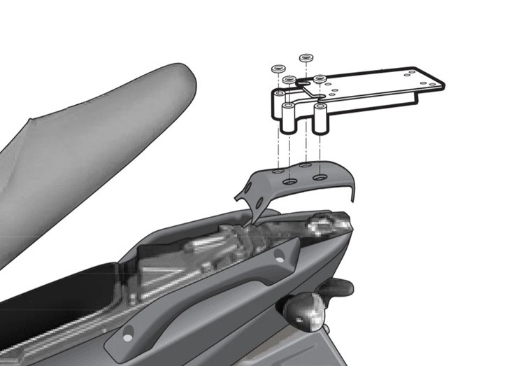 Top Master fitting kit SHAD G0RN56ST