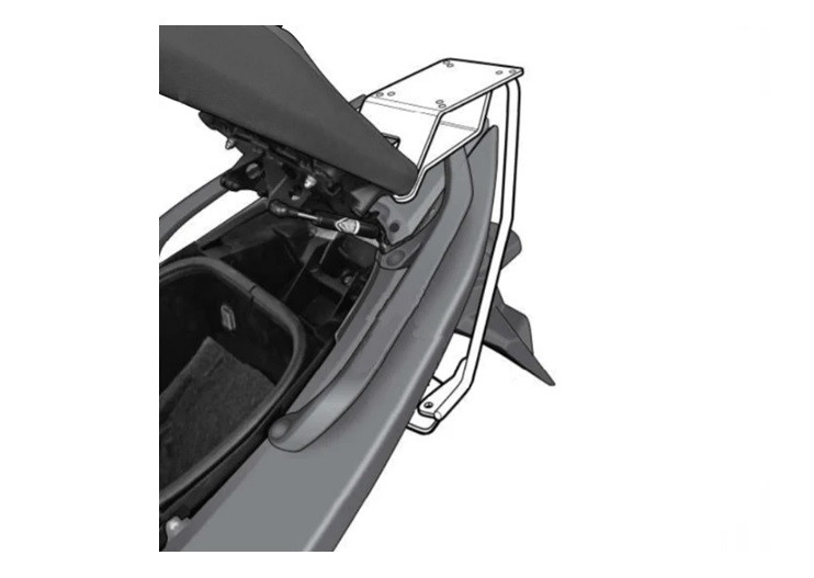 Top Master fitting kit SHAD Y0TM52ST for YAMAHA XP 530 T-MAX 2012-2016