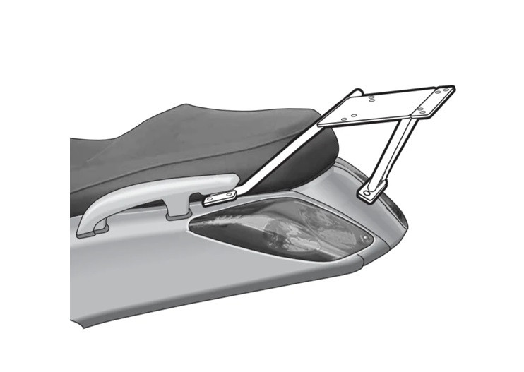 Top Master fitting kit SHAD Y0XM25ST for YAMAHA YP 125 X-MAX 2005-2009, YAMAHA YP 250 X-MAX 2005-2009
