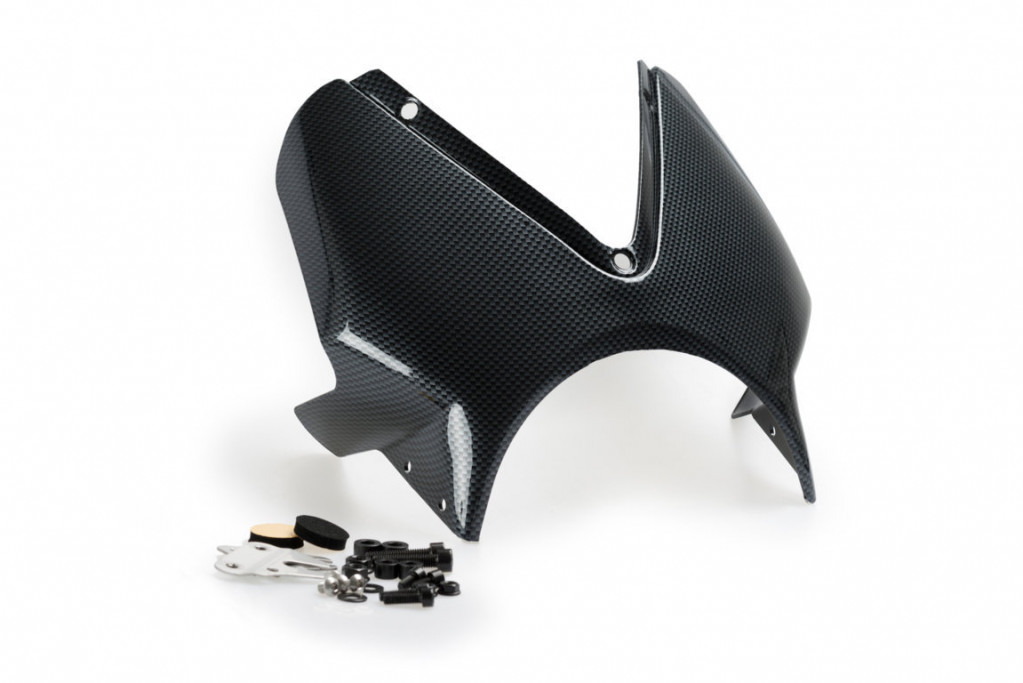 Windshield PUIG SEMI-FAIRING 1516C carbon look carbon look