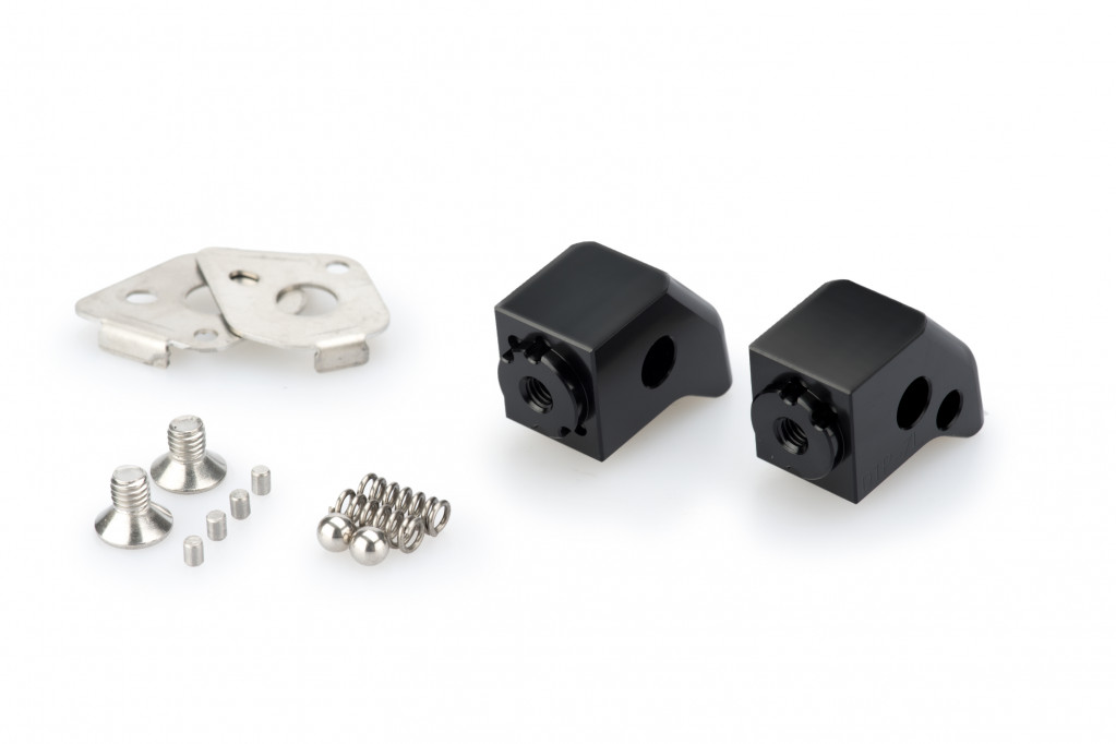 Footpeg adapters PUIG 20259N Crni