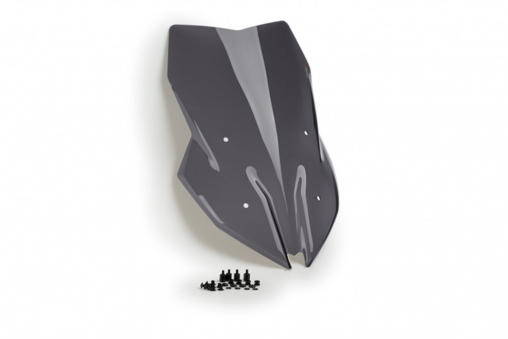 Windscreen PUIG TOURING 20391F dark smoke