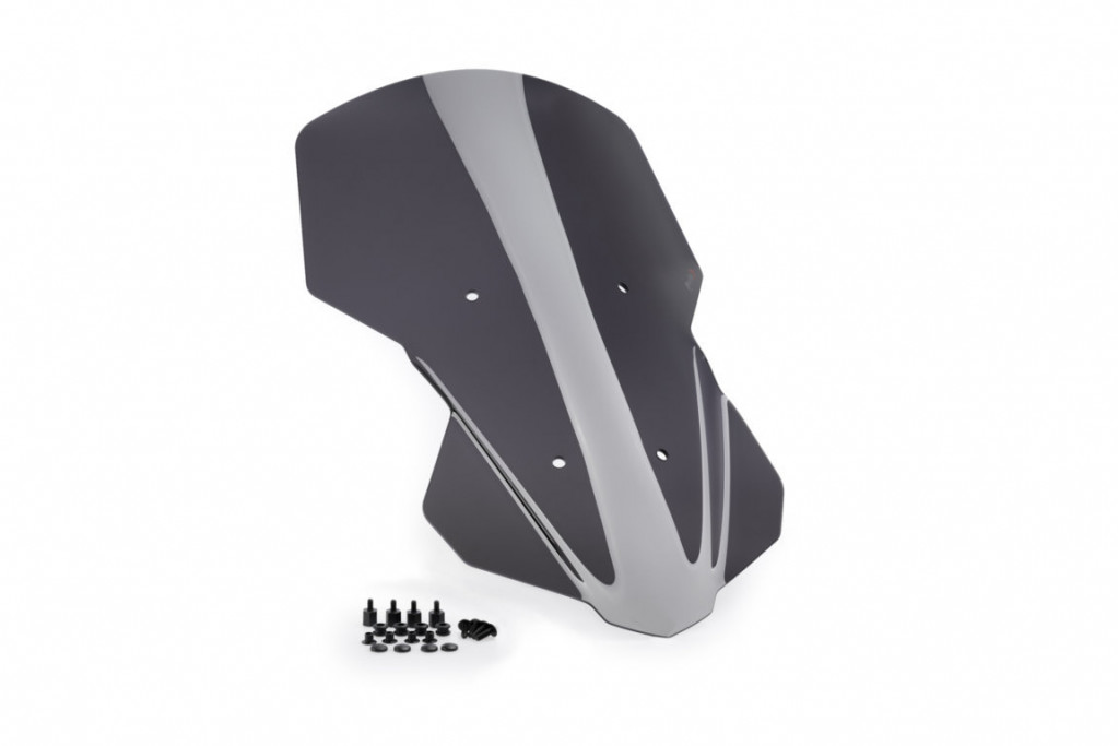 Windscreen PUIG TOURING 20434F dark smoke for YAMAHA MT-07 Tracer / Tracer 700 2020-2023