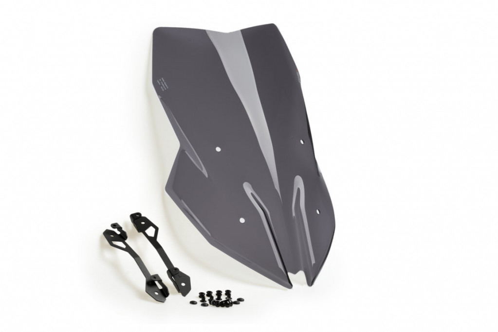 Windscreen PUIG TOURING 20447F dark smoke