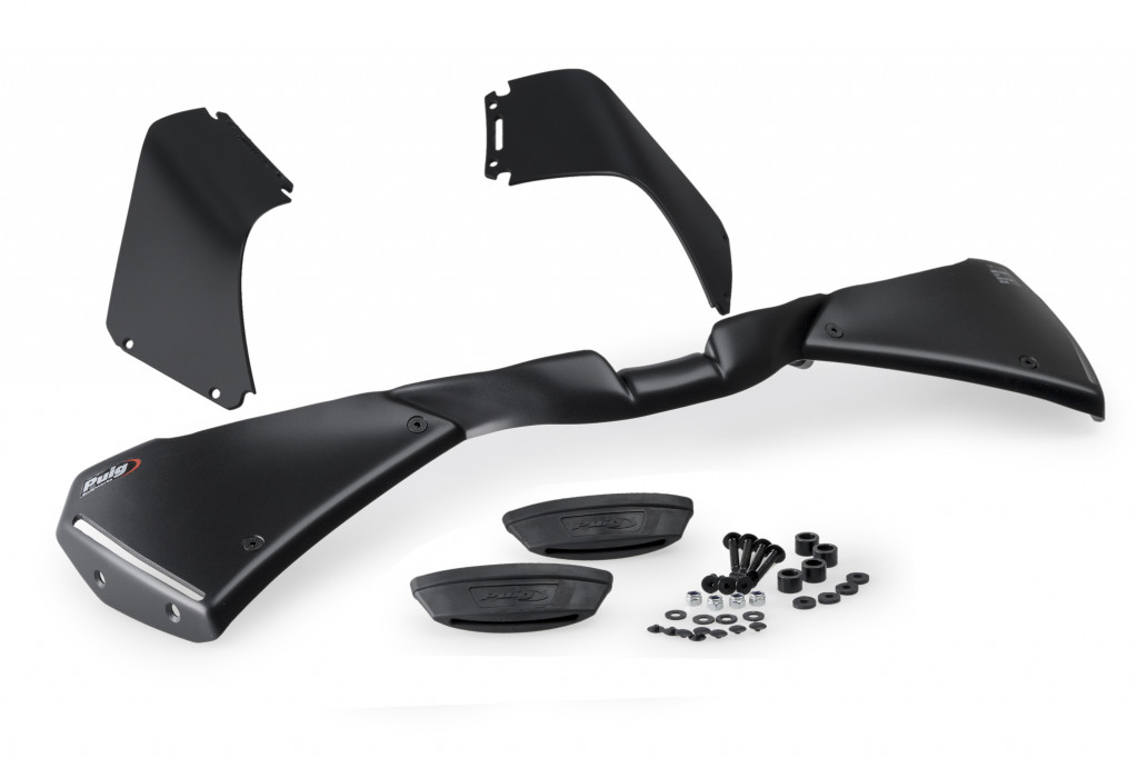 Frontal spoilers PUIG GP 20508J matt black