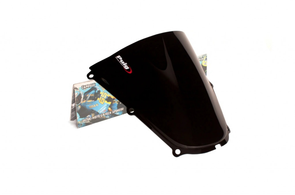 Windscreen PUIG RACING 2058N Crni for HONDA CBR 600 RR 2005-2006