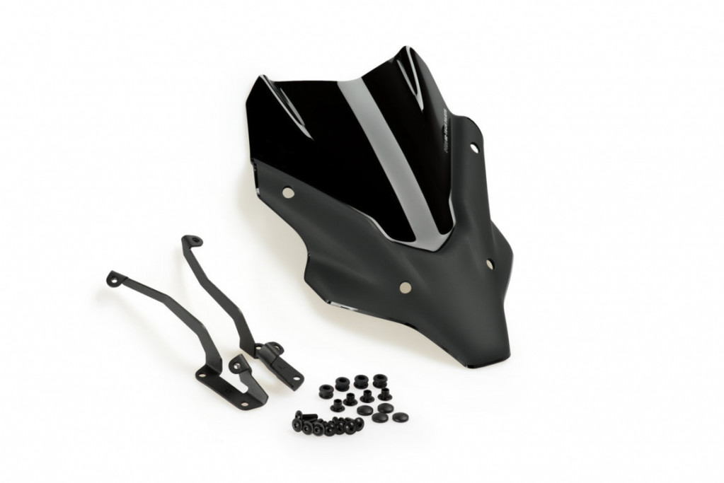 Windshield PUIG NEW. GEN SPORT 20618N Crni