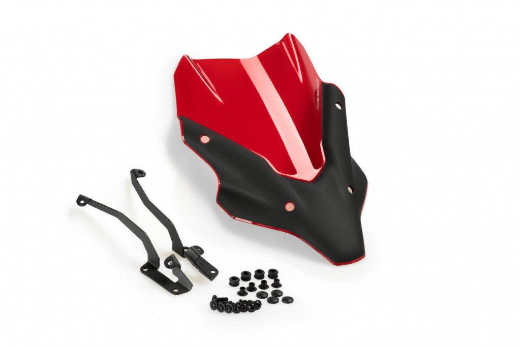 Windshield PUIG NEW. GEN SPORT 20618R crven