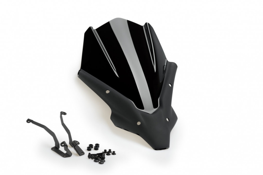 Windshield PUIG NEW. GEN TOURING 20619N Crni