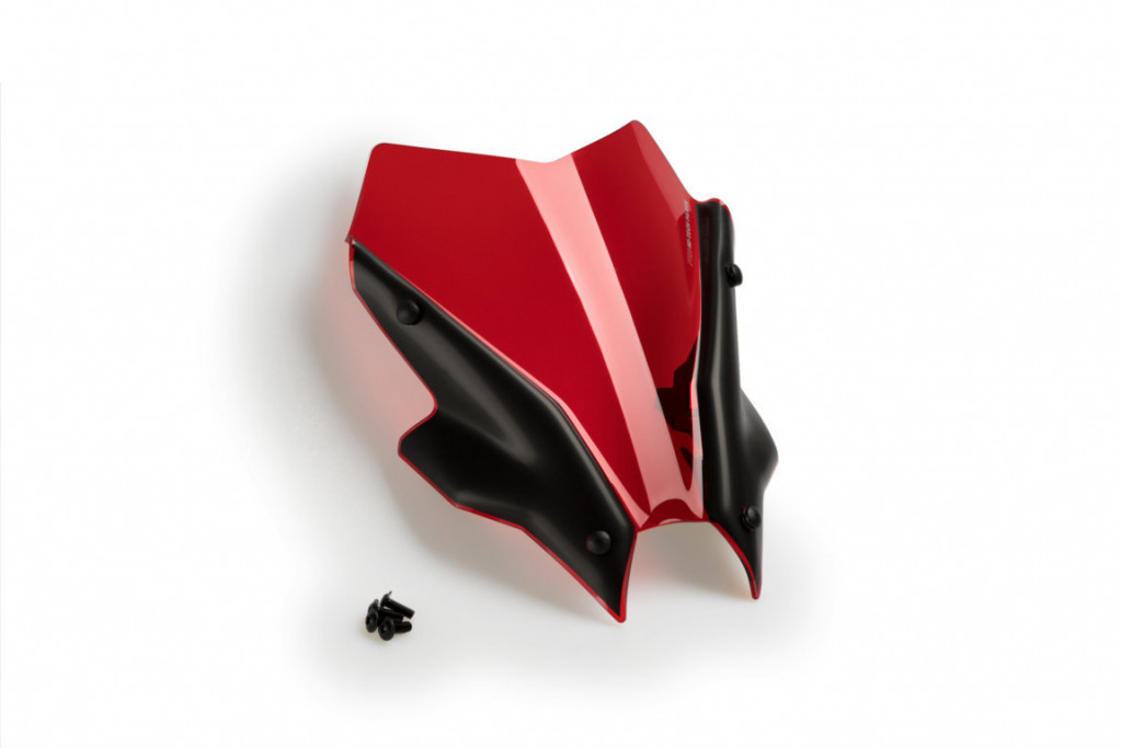 Windshield PUIG NEW. GEN SPORT 20644R crven