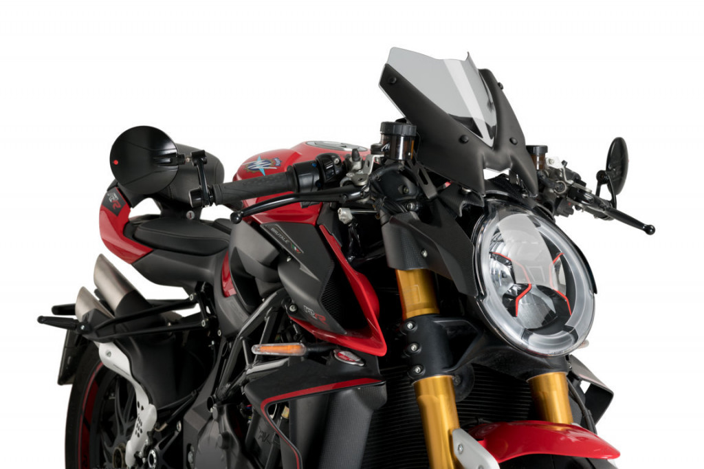 Windshield PUIG NEW GEN. SPORT 20680H smoke