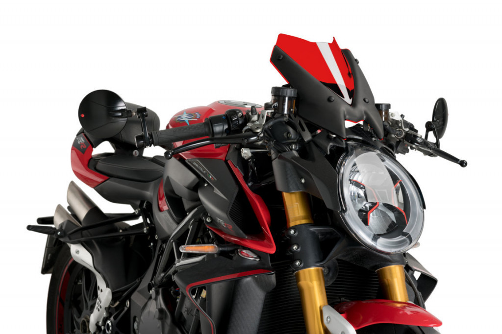 Windshield PUIG NEW. GEN SPORT 20680R crven