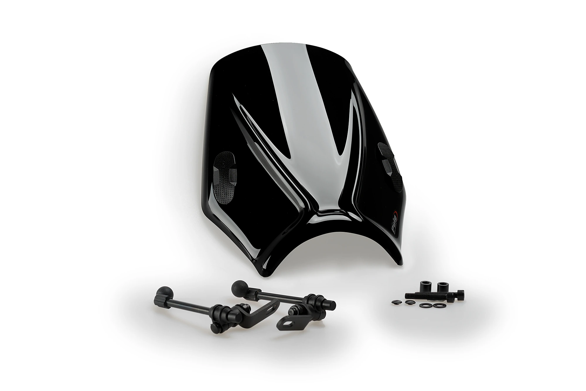 Windshield PUIG MITO 20724N Crni