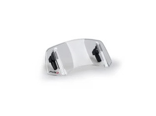 Multiadjustable visor PUIG 2.0 20764F clip-on dark smoke
