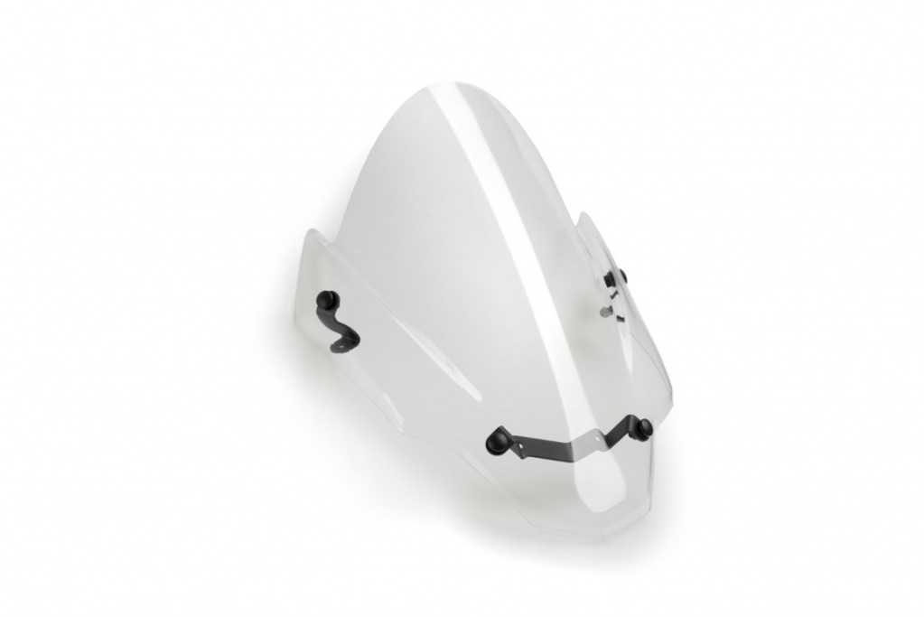 Windscreen PUIG Z-RACING 20794W transparent for APRILIA Tuono 1100 V4 Factory 2021-2022