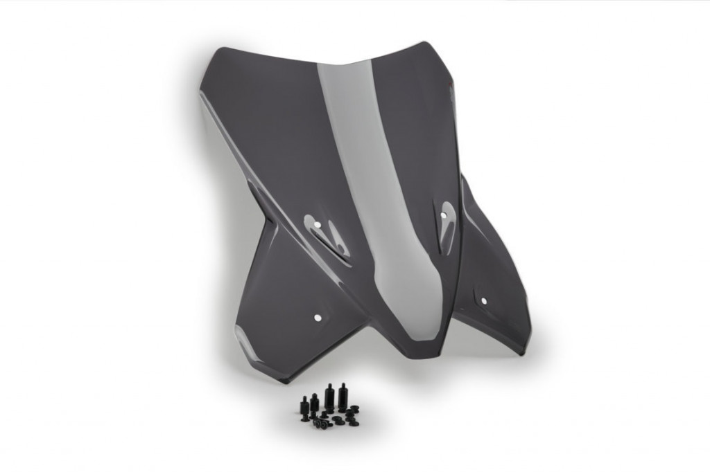 Windscreen PUIG TOURING PLUS 20816F dark smoke