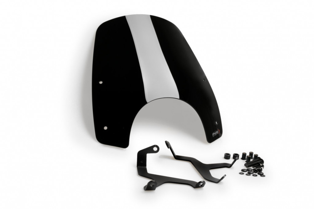 Windshield New Generation Sport PUIG 20819N Crni