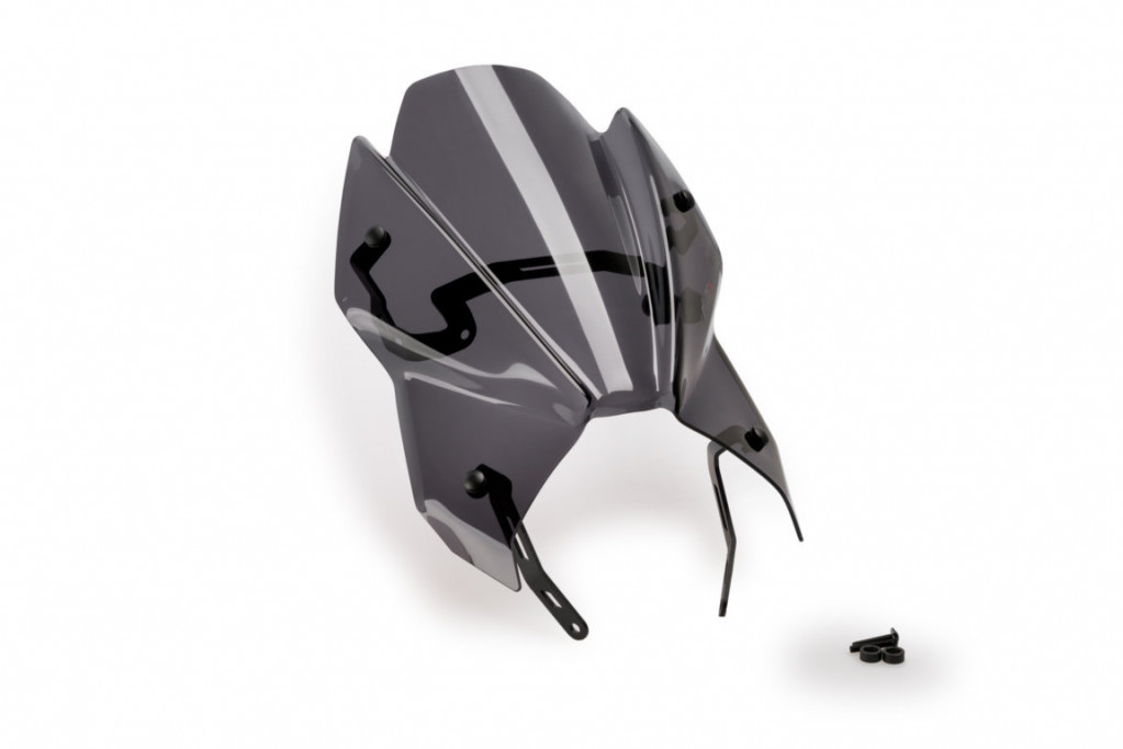 Windshield PUIG NEW GEN. SPORT 20833F dark smoke