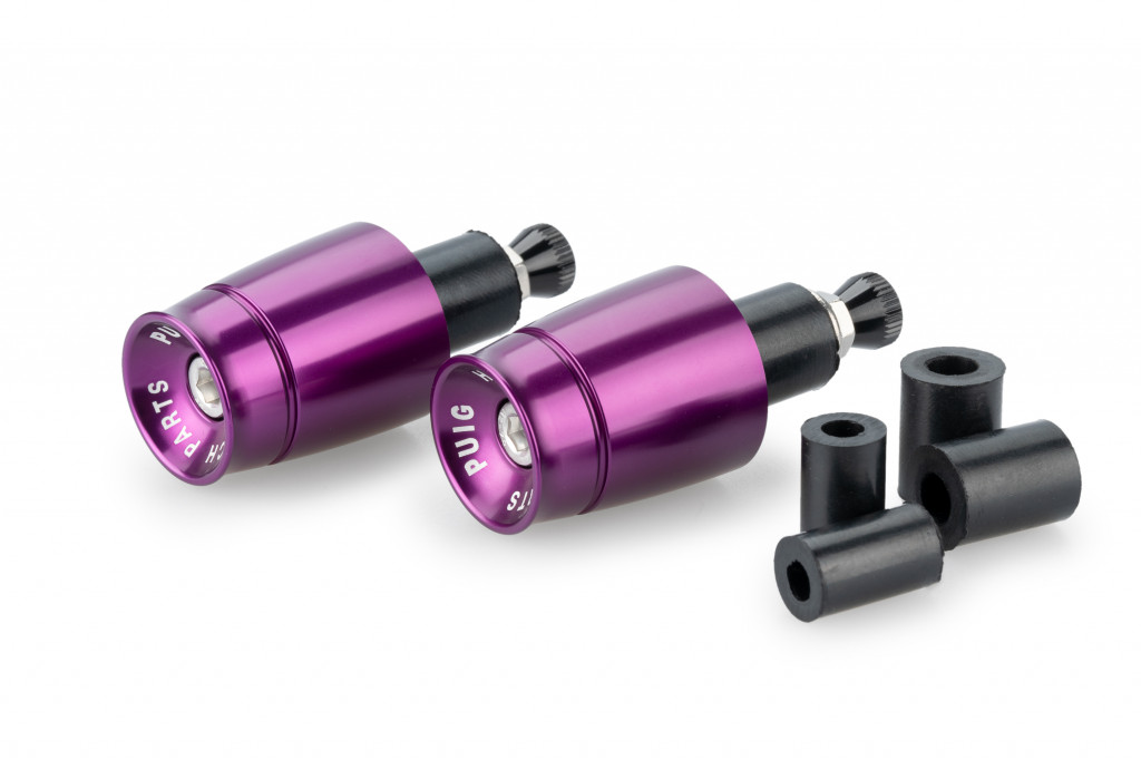 Bar ends PUIG SPORT 21011L purple UNIVERSAL M6 13-18mm.