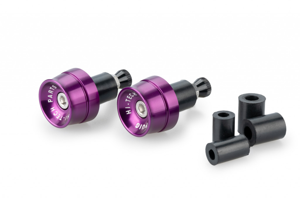 Bar ends PUIG SPEED 21016L purple UNIVERSAL M6 13-18mm.