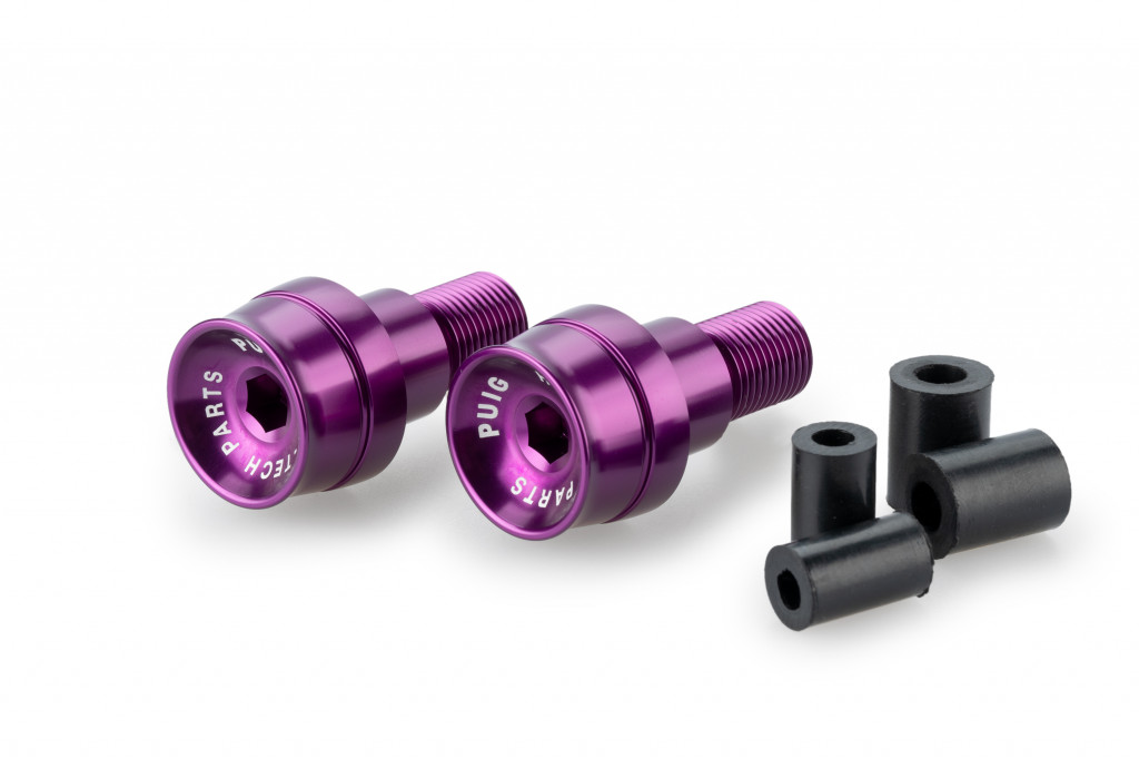 Bar ends PUIG SPEED 21024L purple