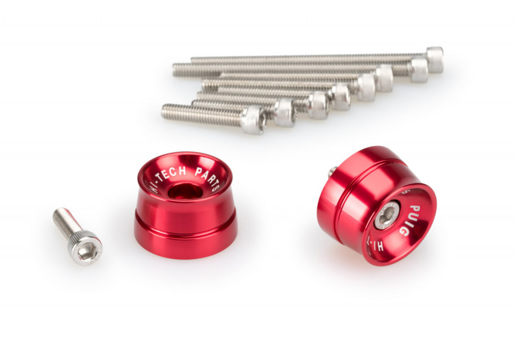 Bar ends PUIG SPEED 21030R crven