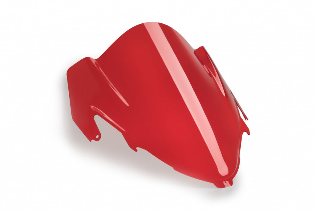 Windscreen PUIG Z-RACING 21138R crven