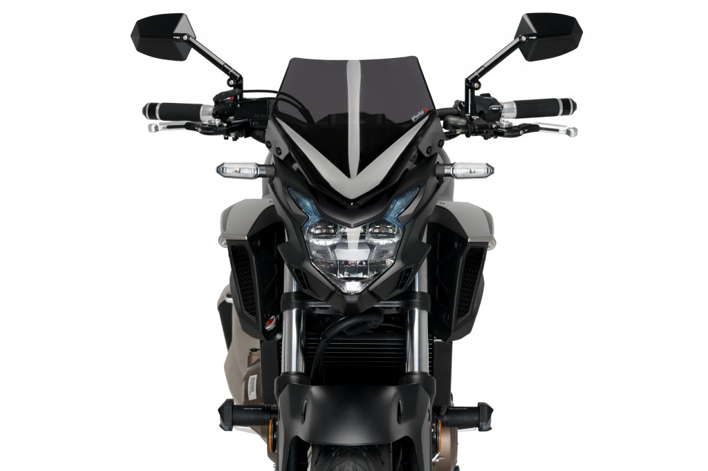 Windshield PUIG NEW GEN. SPORT 21412F dark smoke